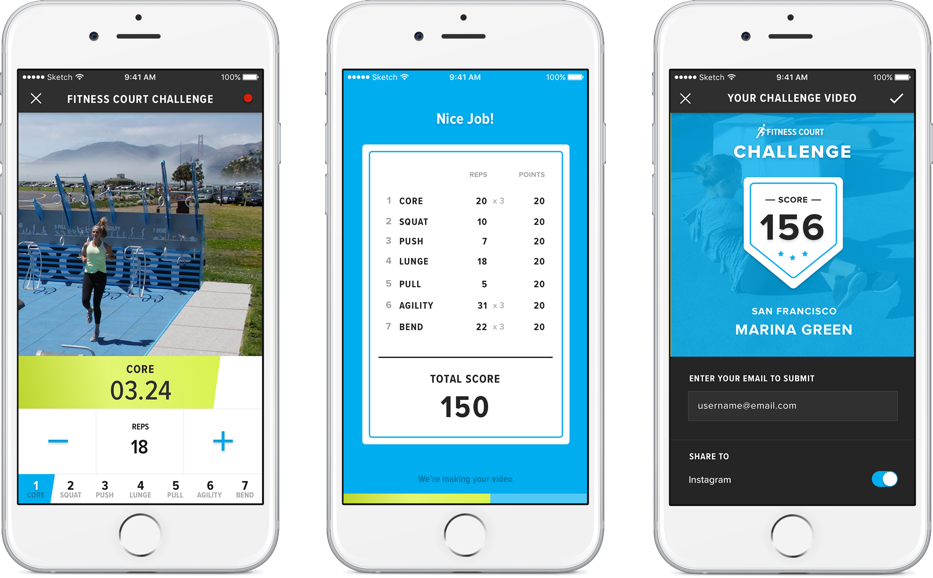 National Fitness Campaign App